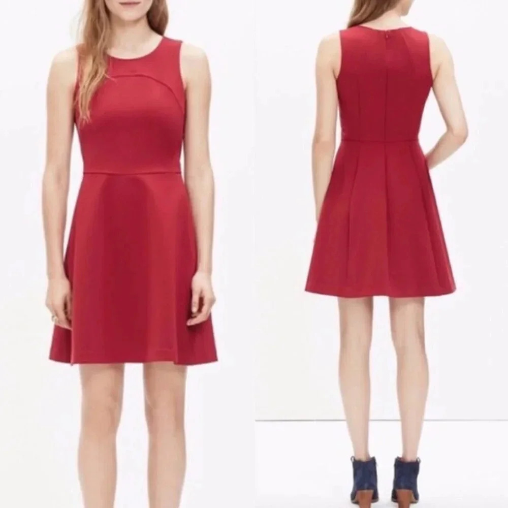 Madewell Adore  Scarlet Sleeveless Dress
